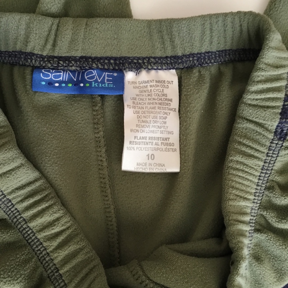Saint Eve Kids Boys Pajama Lounge Pants Sports Size 10 - Picture 5 of 9
